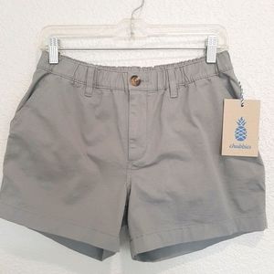 NEW Chubbies Gray Khaki Shorts Size Small